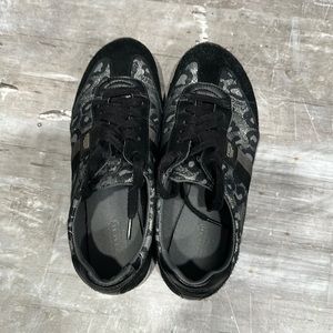 Cheetah Print Coach Sneakers